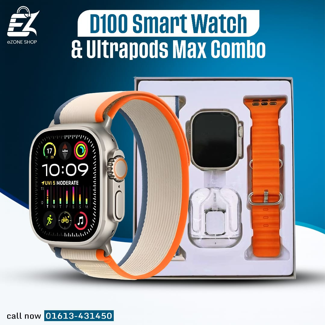 Super D100 Ultra Smartwatch Trending Item